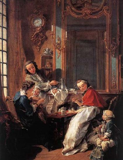 Francois Boucher The Afternoon Meal Germany oil painting art